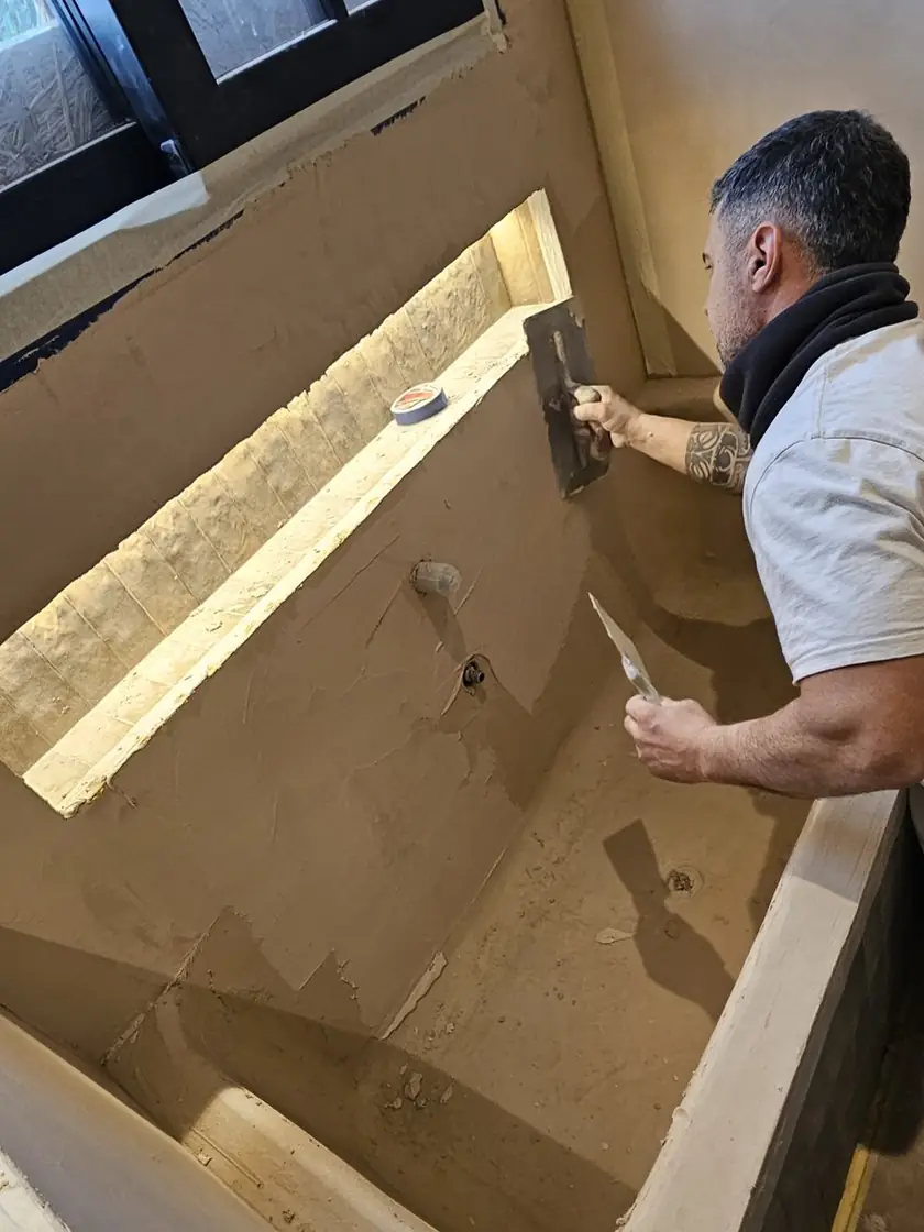 Aplicación en una ducha